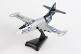 PS5393-3 POSTAGE STAMP F9F PANTHER 1/100 SILVER/BLACK - postagestampairplanes.com