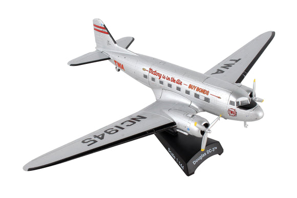 PS5559-4 POSTAGE STAMP TWA DC-3 1/144 - postagestampairplanes.com